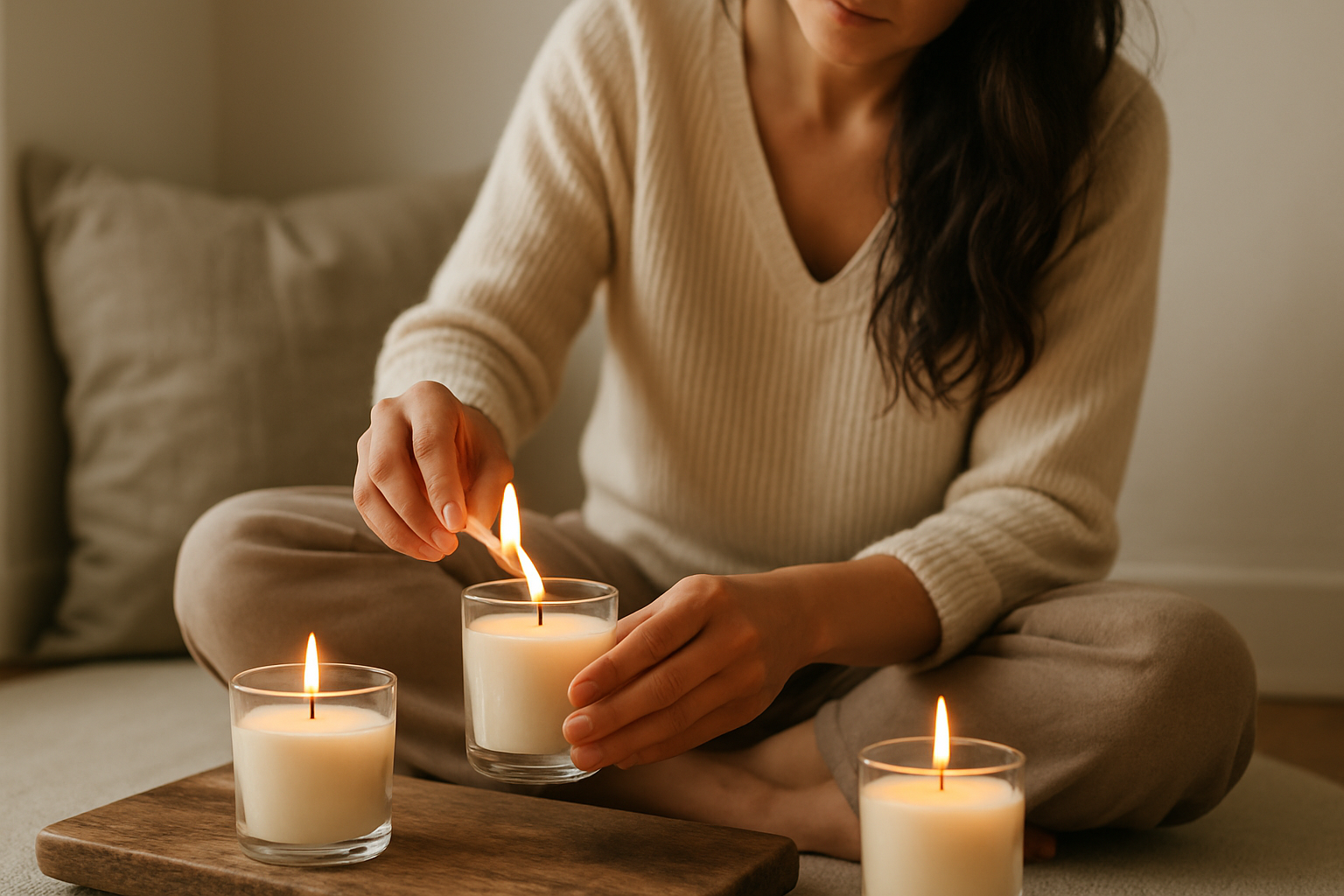Creating Meaningful Rituals with Hand-Poured Candles