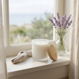 Return Within | Lavender Driftwood Candle