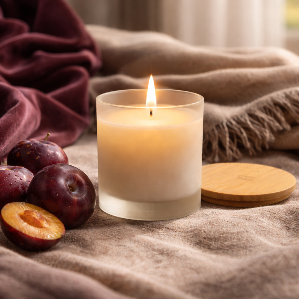 Soft Becomes Her | Cashmere Plum Candle