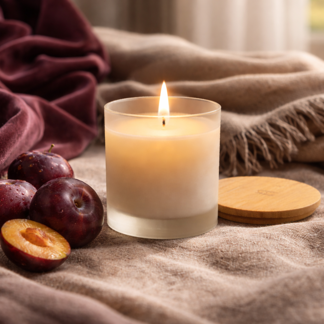 Soft Becomes Her | Cashmere Plum Candle