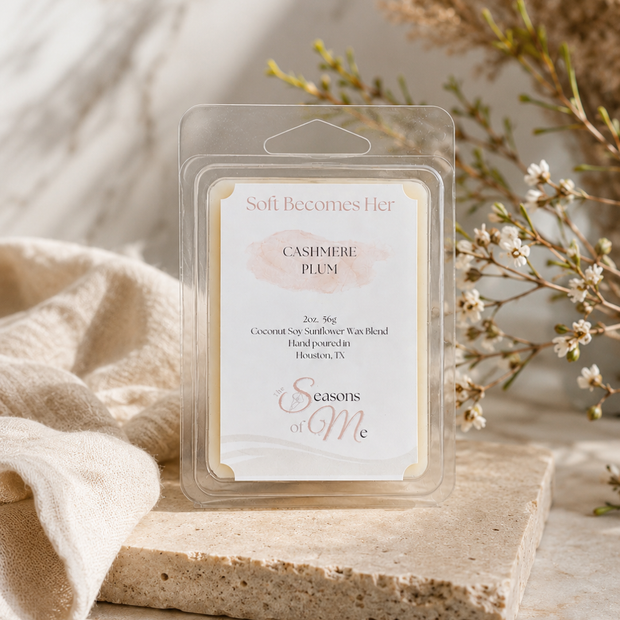 Soft Becomes Her | Cashmere Plum Wax Melt