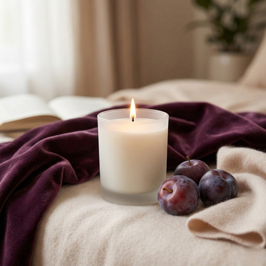 Soft Becomes Her | Cashmere Plum Candle