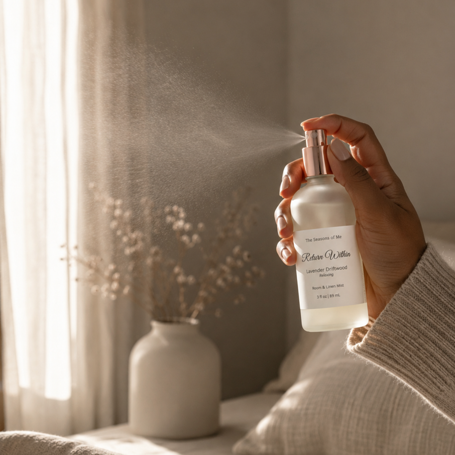 Return Within | Lavender Driftwood Room & Linen Mist