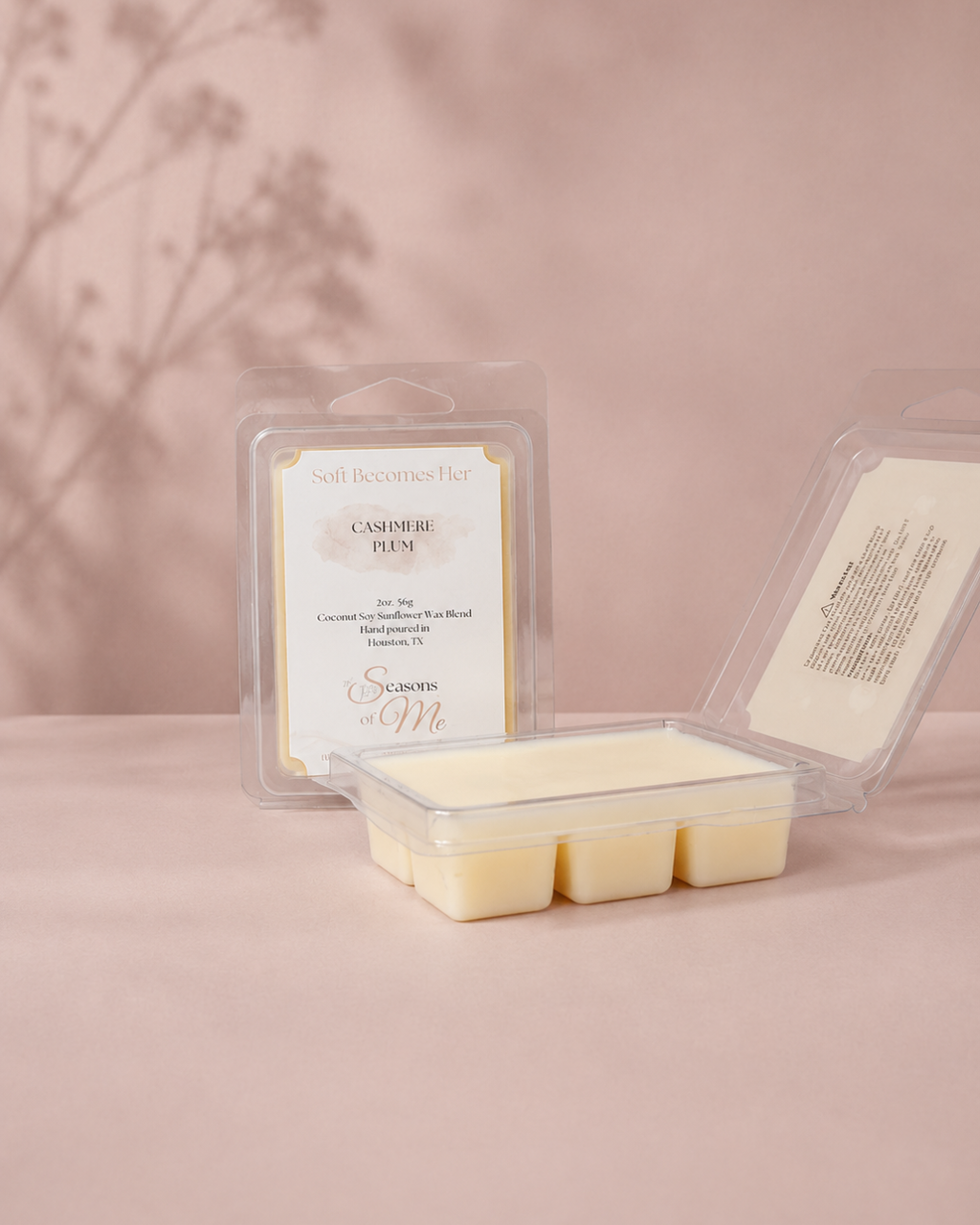 Soft Becomes Her | Cashmere Plum Wax Melt