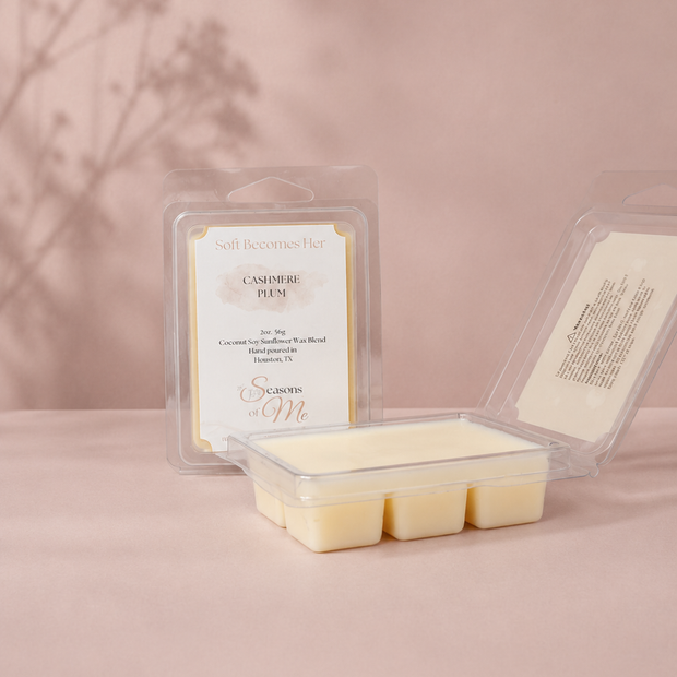 Soft Becomes Her | Cashmere Plum Wax Melt
