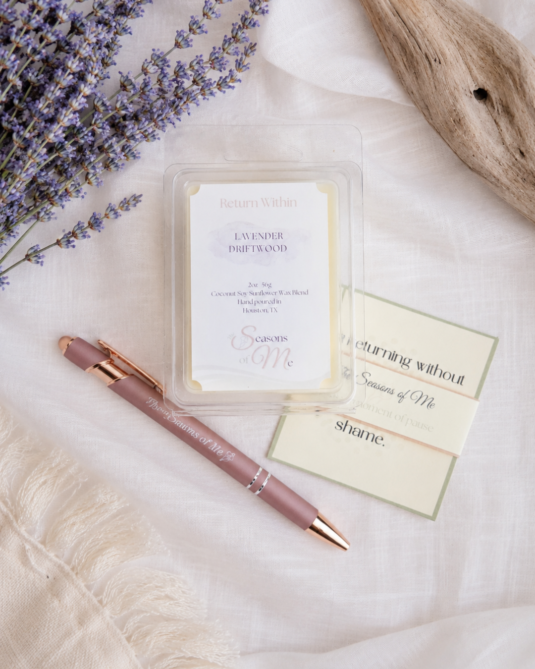 Return Within | Lavender Driftwood Wax Melt