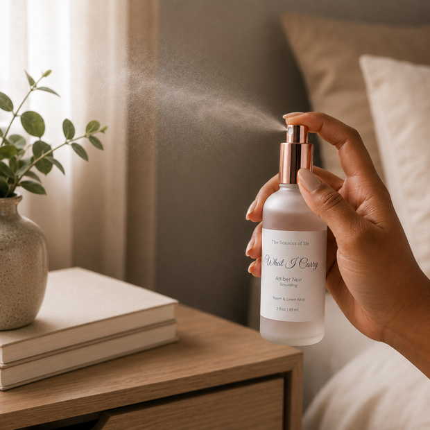 What I Carry | Amber Noir Room & Linen Mist