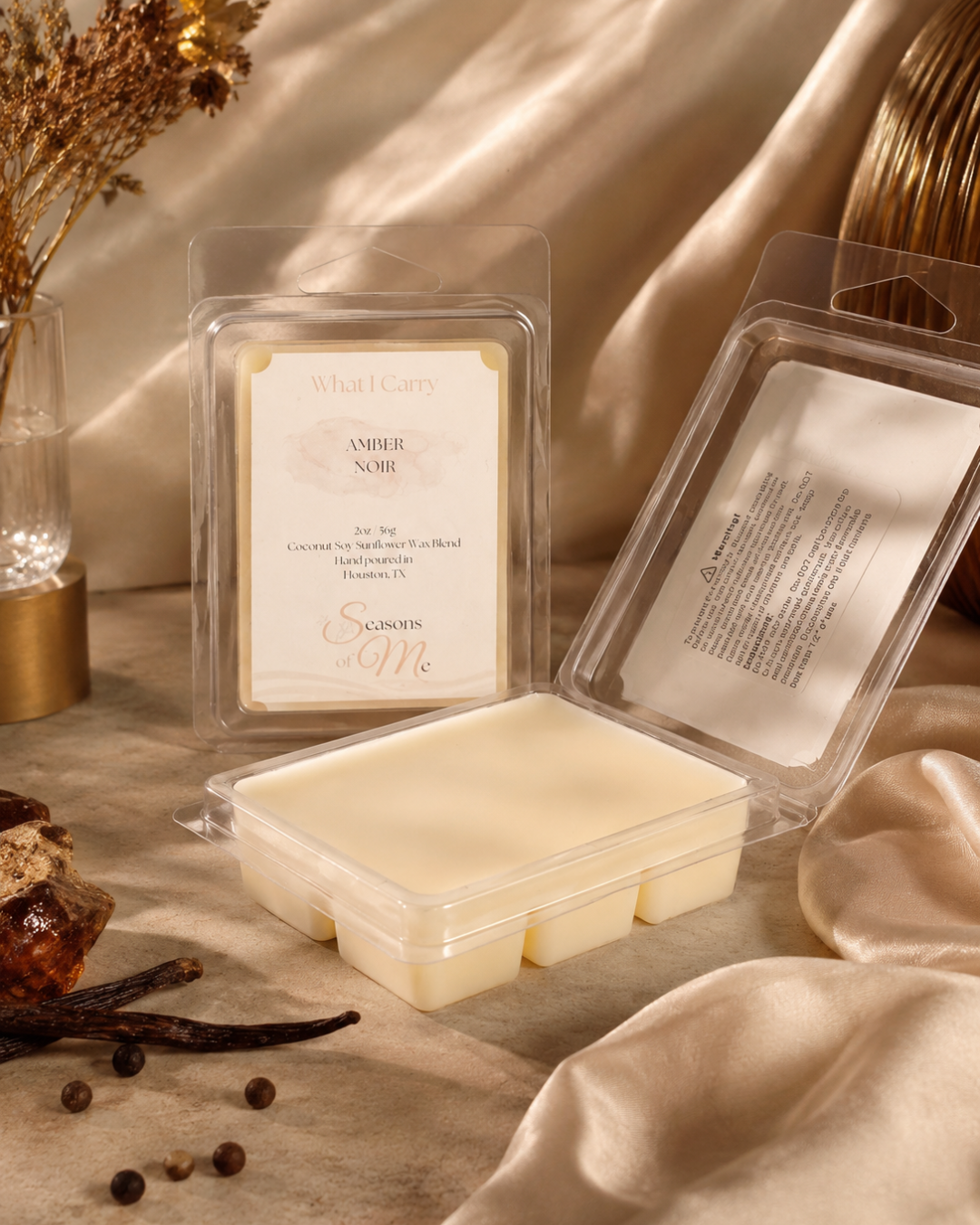 What I Carry | Amber Noir Wax Melt