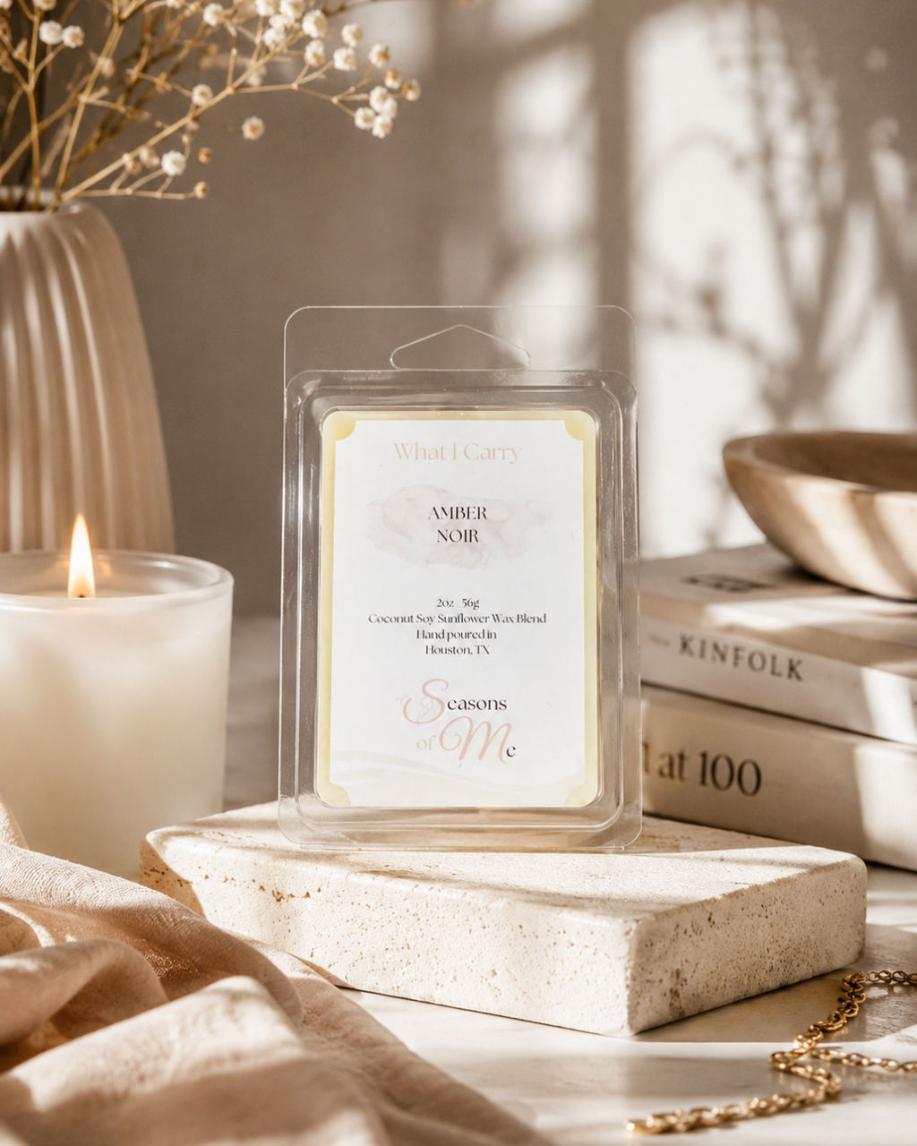 What I Carry | Amber Noir Wax Melt