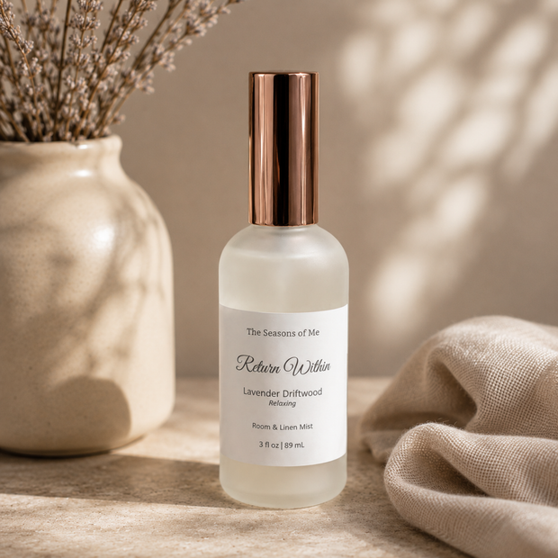 Return Within | Lavender Driftwood Room & Linen Mist